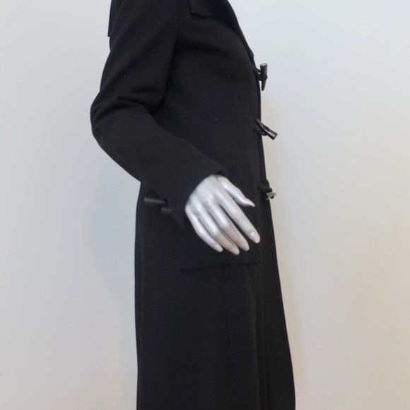 Chanel Duffle Coat Wool Hooded Toggle Jacket - Picture 4 of 12